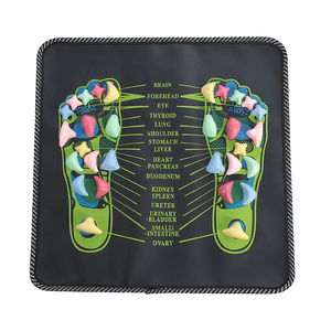 แผ่นรองนวดฝ่าเท้าแบบโยคะ ยี่ห้อ Yiwu New <span class=keywords><strong>Yoga</strong></span> Walking Stone ช่วยบรรเทาอาการปวดเมื่อยกล้ามเนื้อและเส้นประสาท - Product Image 6