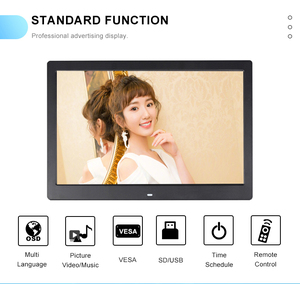 Màn Hình Lớn 17 Inch Ips Panel Treo Tường Hiển Thị Ảnh Kỹ Thuật Số Khung Ảnh Kích Thước Lớn - Product Image 2