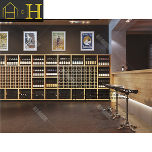 Tùy Chỉnh Kim Loại Hiển Thị Tủ Rượu Sâm Banh Chai Rượu Vang Trở Lại Giá Rượu Vang Hiển Thị Sàn Đứng LED Kệ Chủ Cho Whiskey Rượu Vang Đỏ - Product Image 5