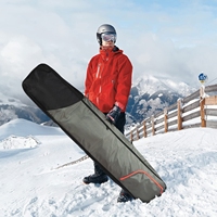 Sac de snowboard renforcé à double rembourrage, sac de ski premium 1680D imperméable, sac de voyage protecteur pour planches et bottes