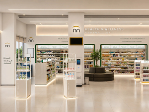 Modern Pharmacy Store Interior Design Custom Beauty Retail Display Cabinet Drugstore Furniture Shopfitting - Product Image 6