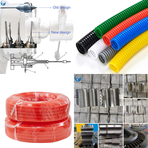 Puissant extrudeuse de tuyau ondulé à mur unique Fullwin HDPE PA équipement 5-110mm économique - Product Image 5