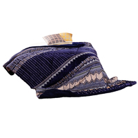 Vente en gros de literie design de luxe pour la maison, ensemble de literie, housse de couette imprimée, couverture de couette avec rembourrage en polyester pour hôtels