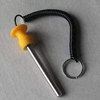 Exercice multifonctionnel en aluminium Tirette Pop Pin Équipement de fitness Broche à ressort Accessoires de machine de gymnastique Standard