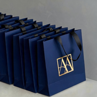 Tas Jinjing Pesanan Khusus Kelas Atas Dengan Pegangan Kertas Kartu Putih Tebal 230gsm Khusus untuk Parfum dan Hadiah Kosmetik