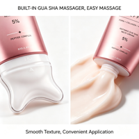 Crème raffermissante pour le cou Gua Sha, PDRN, collagène, rétinol, réduit les rides du cou, resserre la peau relâchée, anti-âge, lotion pour le cou, vente en gros