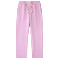 Pantalon de jogging décontracté unisexe en molleton délavé coupe droite, style rétro, idéal pour le sport, le yoga et les loisirs
