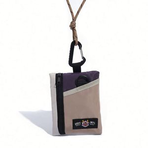 Unisex Fashionable Cross Body Sling Purse <b>Backpack</b> with Zipper Closure Rectangle Wallet - Product Image 5