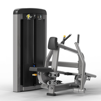 Machine à Rameur Assis à Poids de Qualité Supérieure, Conception Ergonomique, Approvisionnement Direct Usine, Équipement Commercial de Musculation pour le Dos