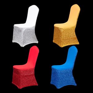 Housse de chaise scintillante pour banquet, en polyester et spandex extensible, pour événements - Product Image 5