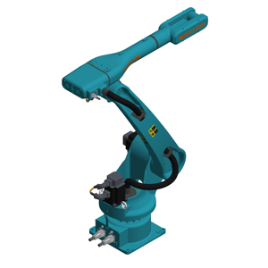 Bras robotisé industriel Sooyee 2010B à 6 axes, charge utile de 10 kg, portée de 2000 mm avec moteur à roulement pour palettisation, soudage, chargement/déchargement - Product Image 1