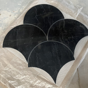 Mosaico de Mármol Natural Crema <span class=keywords><strong>Bello</strong></span>, Mosaico de Piedra Caliza Blanca para Baño, Cocina, Paredes y Pisos - Product Image 5