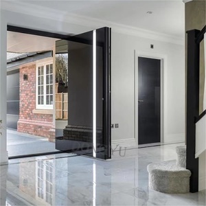 Ý Tốt Nhất Người Bán Lớn Xử Lý Thông Minh Khóa <span class=keywords><strong>Front</strong></span> Nhập Cửa Ra Vào An Toàn Sang Trọng An Ninh Thép Không Gỉ Pivot Cửa Cho Nhà - Product Image 2