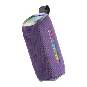 Cyboris 0227, haut-parleur sans fil portable neuf, lumière RGB, étanche IPX6, caisson de basses profond, avec poignée, carte TF, TWS, Aux - Product Image 1