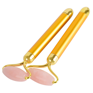 En gros Anti-Vieillissement Naturel quartz Rose rouleau Facial Massage rouleau de visage de jade - Product Image 3