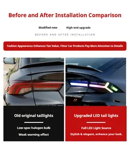 FT Car <b>Lights</b> for Trumpchi Empow RGB Taillights 2021-2025 LED Rear Bumper <b>Light</b> Dynamic Turn Signal <b>Light</b> Tail Lamp Assembly - Product Image 6