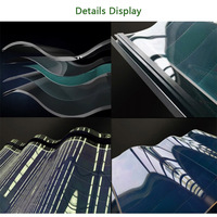 Tuiles solaires BIPV 25W 32W pour toiture résidentielle, noires, rouges, vertes, photovoltaïques bifaciales, courbes, pour bâtiments résidentiels