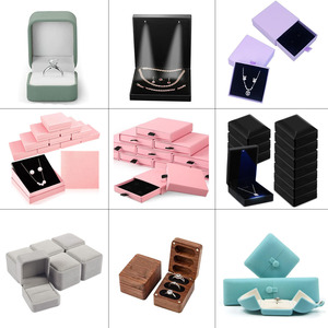 กล่องใส่เครื่องประดับกล่องกระดาษกล่องเก็บของแบบลิ้นชักใส่สร้อยคอแบบสั่งทำกล่องกระดาษกล่องใส่เครื่องประดับของขวัญขนาดเล็กกล่องกระดาษสำหรับเดินทาง - Product Image 4