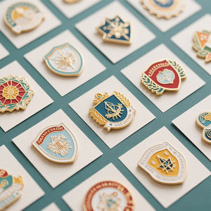 Gran oferta, alfileres esmaltados, fabricante de artesanías de Metal chapado, broche tallado con cámara, solapa japonesa bonita, Pin esmaltado de dibujos animados personalizado - Product Image 6