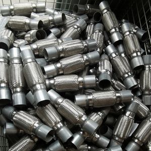 Tuyau flexible de soufflet d'échappement d'automobile avec des mamelons pour le système d'échappement de voiture Flexpipe a coopéré avec Fortune 500 - Product Image 4