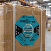 En stock – Capteur d'impact 5G 10G 15G à sensibilité variable, indicateur d'impact pour l'expédition, indicateur de choc pour la protection en transit