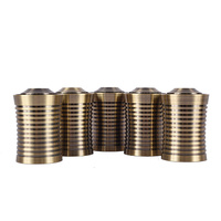 Offre Spéciale livraison rapide en alliage d'aluminium E26 E27 ampoule raccord bricolage Antique lustre support de lampe tasse accessoire