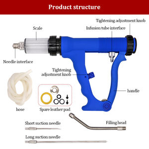 家禽動物のための自動獣医牛薬ドレンチング注射ガン給餌シリンジ連続ドレンチャー薬 - Product Image 2