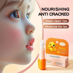 Ventes chaudes en gros SADOER Baume à lèvres nourrissant anti-fissures à la calendula pour enfants Baume à lèvres hydratant apaisant pour les peaux sèches - Product Image 1