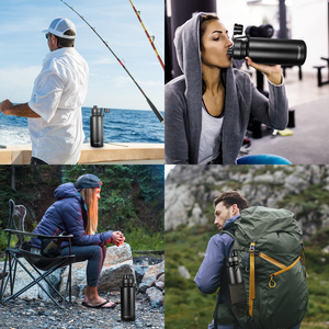 Shaker à protéines en acier inoxydable de 32 oz en gros - Durable, écologique, personnalisable, isolation thermique de 6 à 12 heures pour l'entraînement et les voyages - Product Image 3