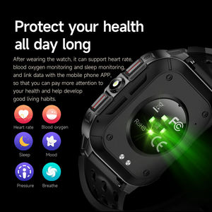 Reloj inteligente MK98 resistente al agua para hombres y mujeres, asistente de voz portátil inteligente a la moda, respuesta a llamadas, rastreador de actividad, Monitor de salud - Product Image 4