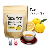 Fruit herbal tea detox health soft drink flavor immunity anti aging benefit of yuzu citron made in Japan tea OEM private label