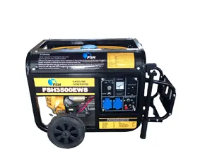 Generatore della Cina 5KW energia domestica elettrica generatore di benzina portatile benzina 100% rame