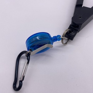 Fly Spear Fishing <b>Tongs</b> <b>Plastic</b> Telescopic Buckle Keychain Retractable Reel Ocean Beach Fishing Supplies - Product Image 3