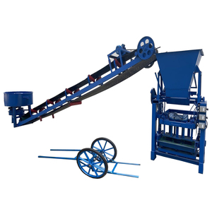 4-35 mesin Multi cetakan blok mesin bata dapat menghasilkan berbagai ukuran batu bata beton semen-sederhana dan praktis - Product Image 3