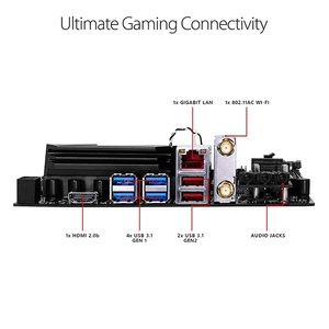 Tarjeta Madre <span class=keywords><strong>ASUS</strong></span> ROG STRIX <span class=keywords><strong>B450</strong></span>-I GAMING Usada, Compatible con CPU AMD Ryzen de Segunda Generación con Socket AM4, 32GB DDR4, Formato ITX - Product Image 5