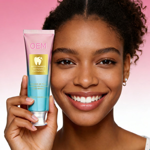 CHIC BEAUTE Pasta Dental Orgánica Sin Flúor para Eliminar el <span class=keywords><strong>Sarro</strong></span>, Blanquear los <span class=keywords><strong>Dientes</strong></span> Amarillos y Refrescar el Aliento con Niacinamida para Uso Doméstico - Product Image 4