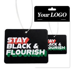 Désodorisant d'air de voiture en papier, logo personnalisé de luxe pour pièce personnalisée, fabricants en gros en forme de camion - Product Image 3