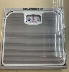 180 किलोग्राम/1 किलोग्राम PU गैर विरोधी पर्ची चमड़े के पैड मानव शरीर वजन संतुलन बाथरूम पैमाने एनालॉग वसंत मानव शरीर 130 किलोग्राम - Product Image 6