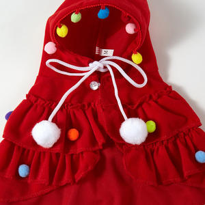 Gran oferta Joymay 2024, capa <span class=keywords><strong>de</strong></span> Navidad para mascotas, Corgi, <span class=keywords><strong>Bulldog</strong></span> Francés, gato, manto <span class=keywords><strong>de</strong></span> fiesta, Poncho para perro, capa para perro pequeño y mediano - Product Image 5