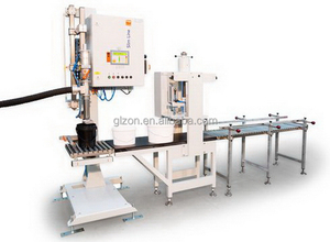 Machine de remplissage de bouteilles semi-automatique GZ, utilisée pour les solvants, le shampoing, le gel <span class=keywords><strong>douche</strong></span>, l'eau à vaisselle, l'huile et les cosmétiques - Product Image 2