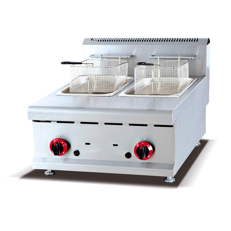 Counter Top Double tank Gas Deep