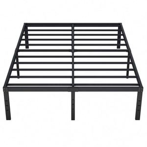 WEKIS Metal Hostel <b>Platform</b> Double Queen <b>Beds</b> Stainless Steel Iron <b>Frame</b> <b>Bed</b> - Product Image 3
