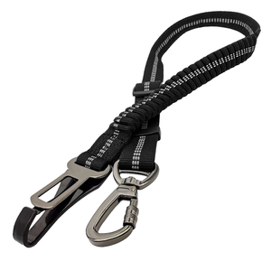 Correa de Seguridad 3 en 1 Ajustable y Reflectante de Nailon <span class=keywords><strong>para</strong></span> Mascotas, Cinturón de Seguridad <span class=keywords><strong>para</strong></span> Asiento de <span class=keywords><strong>Coche</strong></span>, Correa <span class=keywords><strong>para</strong></span> <span class=keywords><strong>Perros</strong></span> - Product Image 1