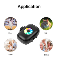Nouveau Smart Pet Tracker avec GPS Positionnement précis de 3 mètres LED Flashs et bips pour une recherche facile des chiens et des chats la nuit