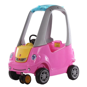 Nouvelle voiture à pédales pour enfants à quatre roues de style européen, jouet de terrain de jeu pour la maternelle, petite caravane pour enfants de 2 à 5 ans - Product Image 2
