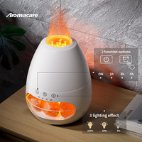 Diffuseur de flamme ultrasonique Aroma Air 3D Essentiel Oil Aromatherapy Fire Salt Stone