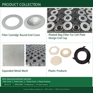 Cartucho de filtro de agua de plástico PP industrial al mejor precio con cubiertas finales Suministros de filtro de calidad - Product Image 6
