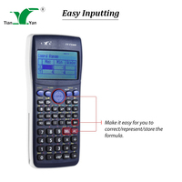 Calculatrice multifonctionnelle portable pour l'ingénierie informatique, double alimentation