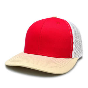 Gorra Trucker Bicolor Lisa al por Mayor, Gorra Trucker con Malla Trasera, Gorras Trucker Snapback con Logotipo Personalizado Bordado para Hombre - Product Image 5