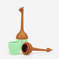 Filtre à thé en silicone gestes Offre Spéciale Infuseur à thé en vrac Infuseur à thé en silicone